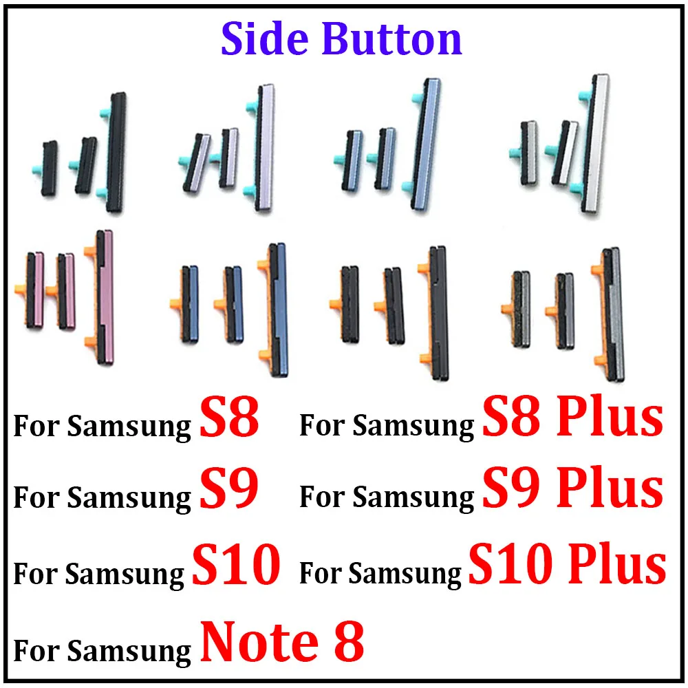 Samsung Colored Side Buttons Set for S8 to Note 8 2 Samsung Colored Side Buttons Set for S8 to Note 8 - Image 2
