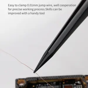 Premium Stainless Steel Precision Tweezers 14 H32f4aa26ce3d4d779f1f5ae312297640a