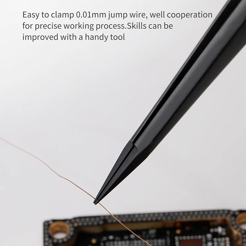 Premium Stainless Steel Precision Tweezers 5 Premium Stainless Steel Precision Tweezers - Image 5