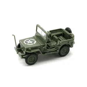 WW2 Willys Jeep 1:48 Scale Model Set 10 H356675094a164c7bad44641e12e142f6U