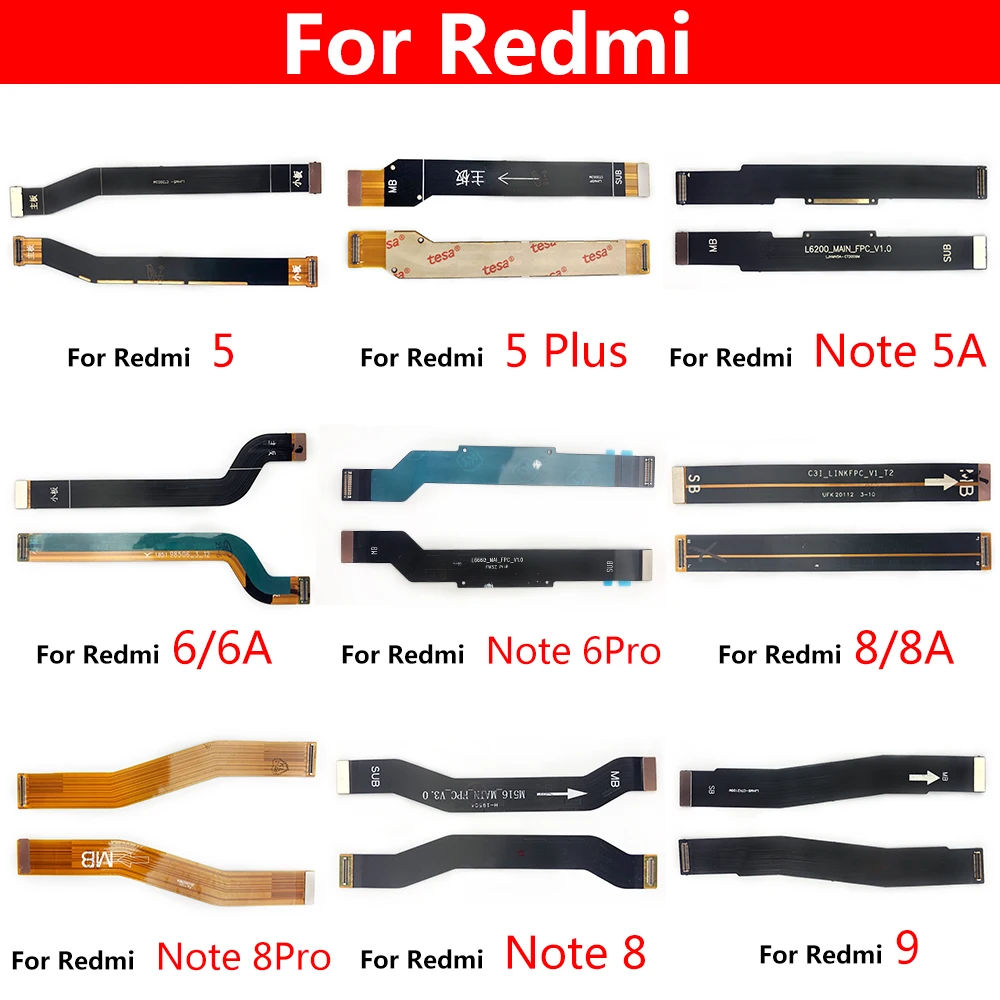 Flex Cable for Xiaomi Redmi Models 6–11 Series 2 Flex Cable for Xiaomi Redmi Models 6–11 Series - Image 2