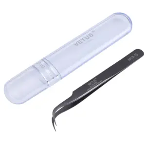 VETUS MCS-15 Iridescent Curved Precision Tweezers 17 H389e318964454be88eea8b94bd03124d2