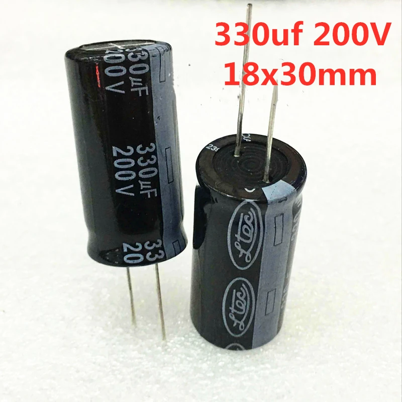 330μF 200V Electrolytic Capacitor 10-100 pcs 4 330μF 200V Electrolytic Capacitor 10-100 pcs - Image 4