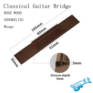 Classic Guitar Bridge for Standard Models 11 H39a78b501ca142caa0d6d364faaa487a9