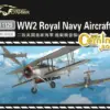WWII Royal Navy Aircraft Model 1:700 Scale