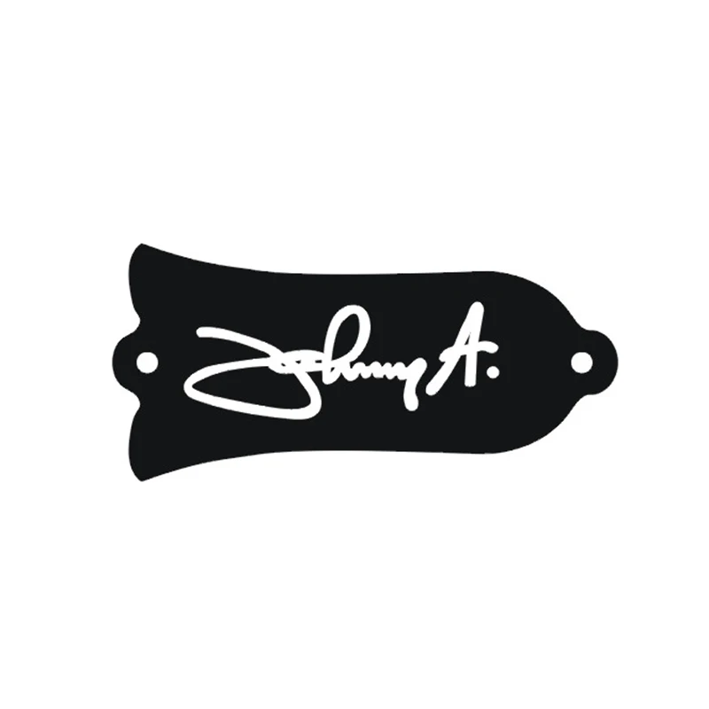 Gibson Les Paul Black Truss Rod Cover Plate 3 Gibson Les Paul Black Truss Rod Cover Plate - Image 3