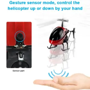 Blue Indoor Mini Quadcopter Drone with Infrared Auto Takeoff 10 H3b8bd5e1f6664b46b2bbc0449674b2b7f