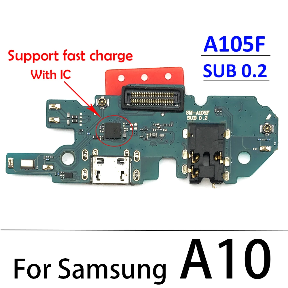 Samsung Galaxy A10 Charging Dock PCB A105F/A105FN 2 Samsung Galaxy A10 Charging Dock PCB A105F/A105FN - Image 2