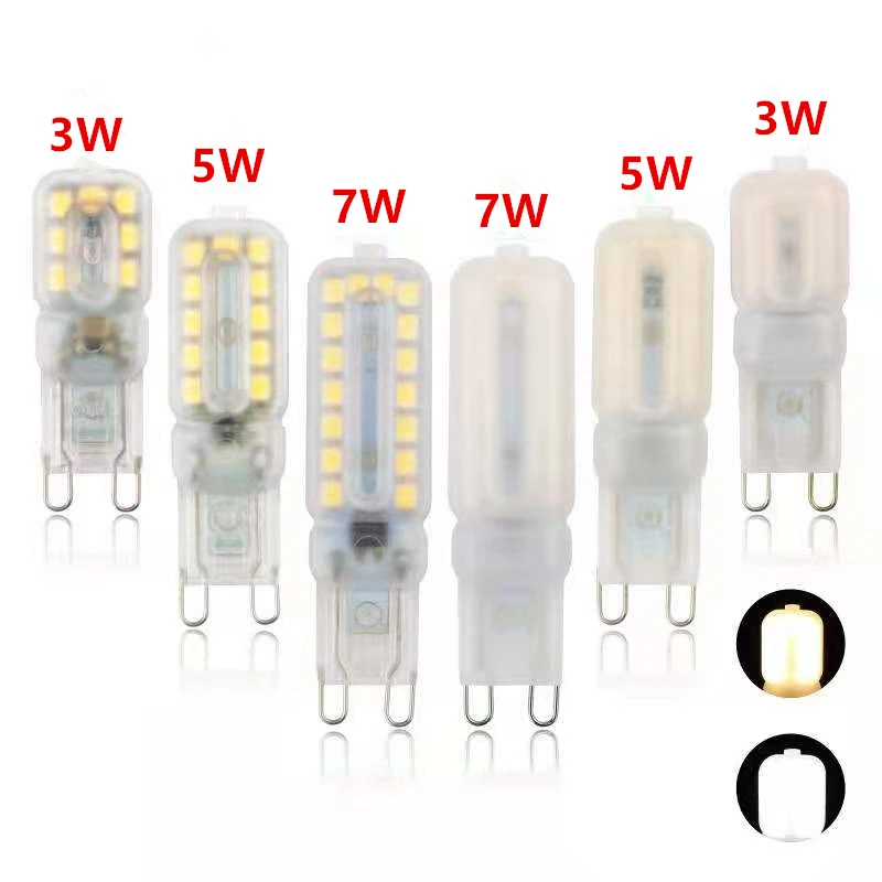 Modern G9 LED Bulbs, 3W/5W, 2000 Lumens 2 Modern G9 LED Bulbs, 3W/5W, 2000 Lumens - Image 2
