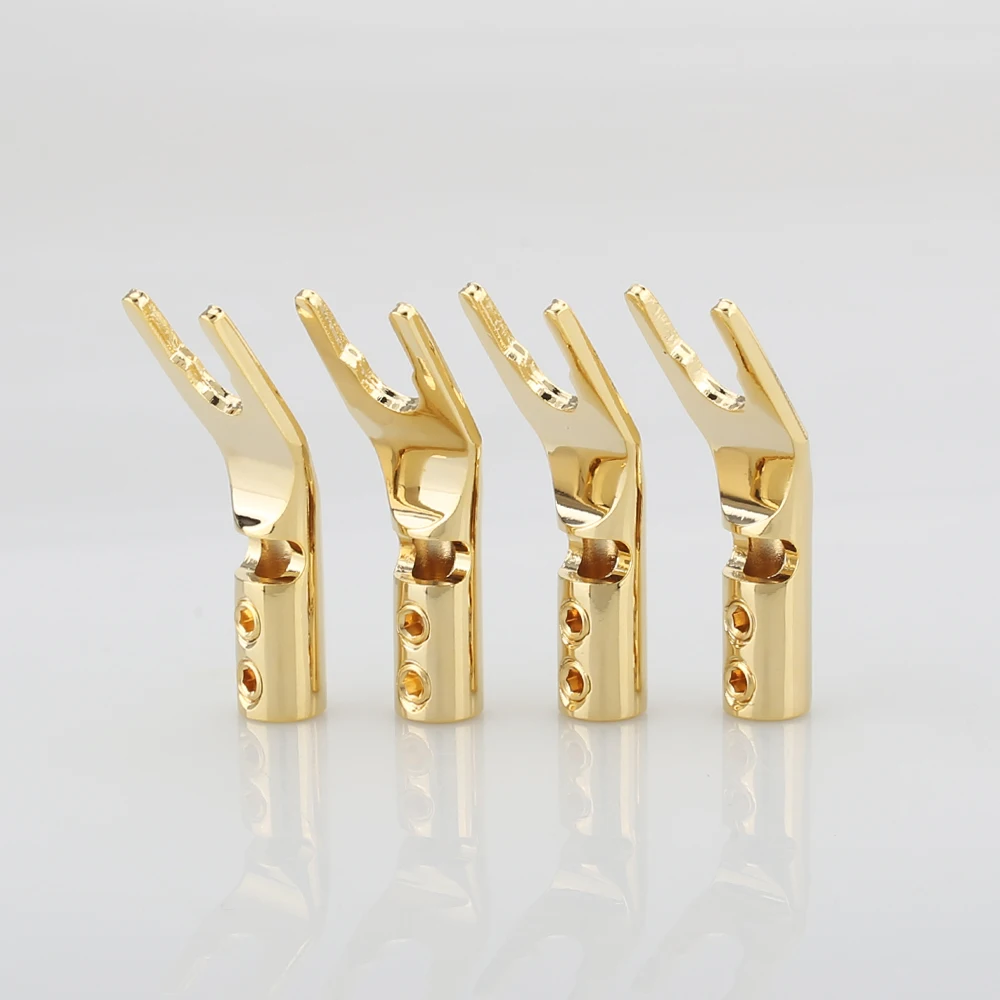 High-Quality Copper Spade Connectors for Audio Systems 6 High-Quality Copper Spade Connectors for Audio Systems - Image 6