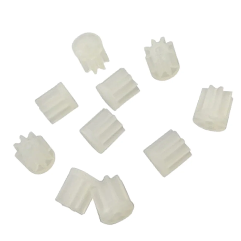 White Pinion Gears for UAV Drones (Set of 10) 3 White Pinion Gears for UAV Drones (Set of 10) - Image 3