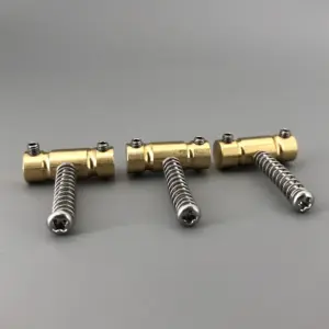 Brass Tele Guitar Saddle Set for 10.8mm Spacing 10 H476f3a56bdfd4b1cac2edf0450251d9aJ
