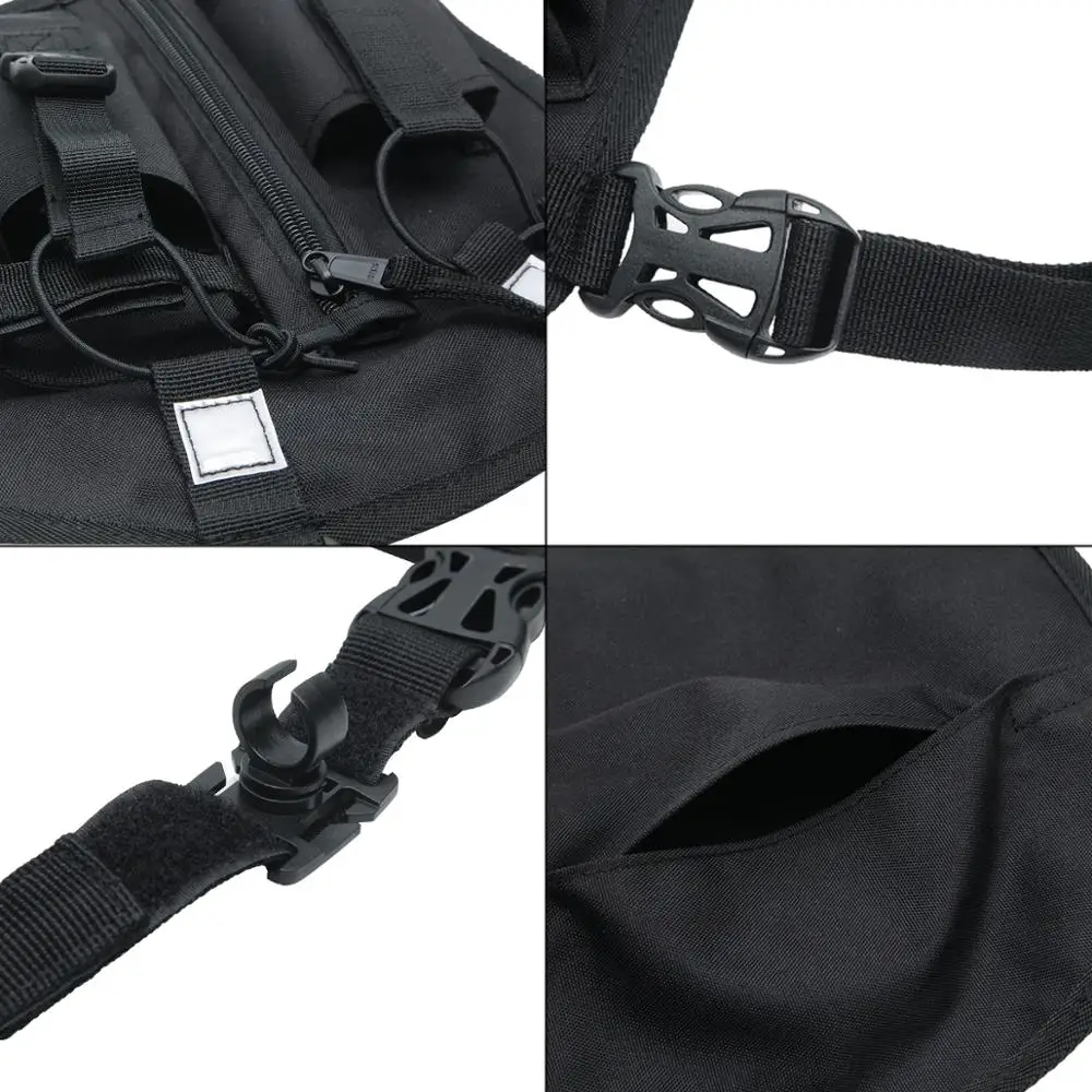 Black Radio Shoulder Holster for Baofeng Radios 4 Black Radio Shoulder Holster for Baofeng Radios - Image 4