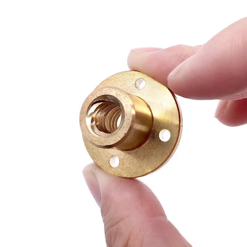 Brass T10 Leadscrew Nut with Multiple Lead Options 6 Brass T10 Leadscrew Nut with Multiple Lead Options - Image 6