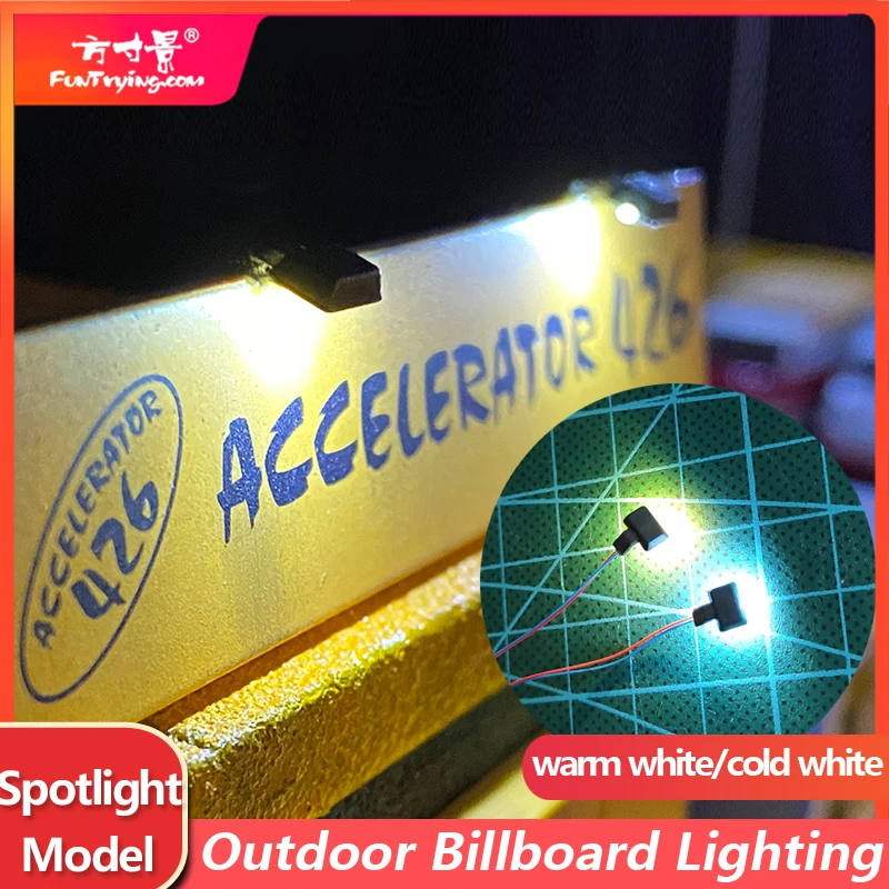 Outdoor Model Scene Searchlight with 0805 LEDs 3 Outdoor Model Scene Searchlight with 0805 LEDs - Image 3