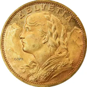 Swiss 1930 Brass Replica Coin 30mm 12g 5 H4a3de496b3054e4d96936ae0d8852914D