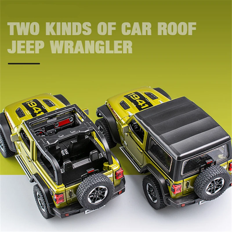 Diecast 1:20 Jeep Wrangler Rubicon Model 5 Diecast 1:20 Jeep Wrangler Rubicon Model - Image 5