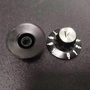 Aluminum Guitar Control Knob Set 6mm Stem 8 H4a9029d681f44de8bdf5a388c3e94374K