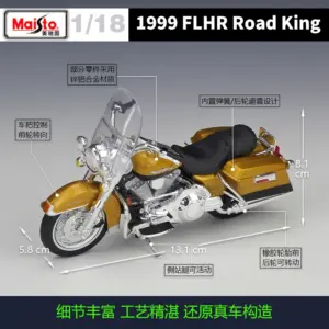 1999 Harley-Davidson FLHR Road King Die-Cast Model 9 H4a9e7157981a4fc5bdc24ff34bdca4d6o