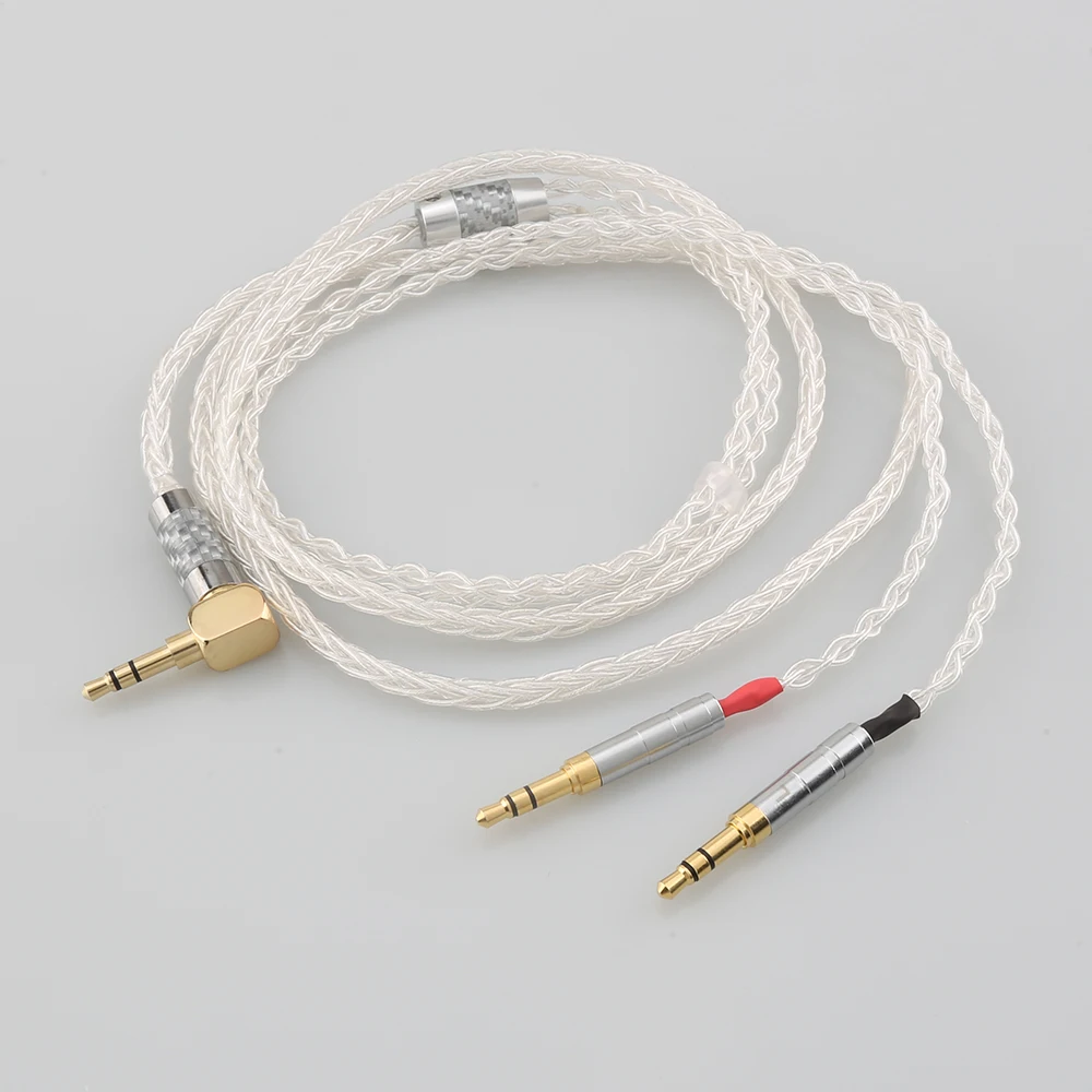 Premium Silver Audio Cable with Multiple Connectors 4 Premium Silver Audio Cable with Multiple Connectors - Image 4