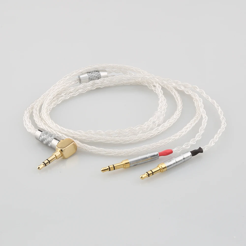Premium Silver Audio Cable with Multiple Connectors 6 Premium Silver Audio Cable with Multiple Connectors - Image 6