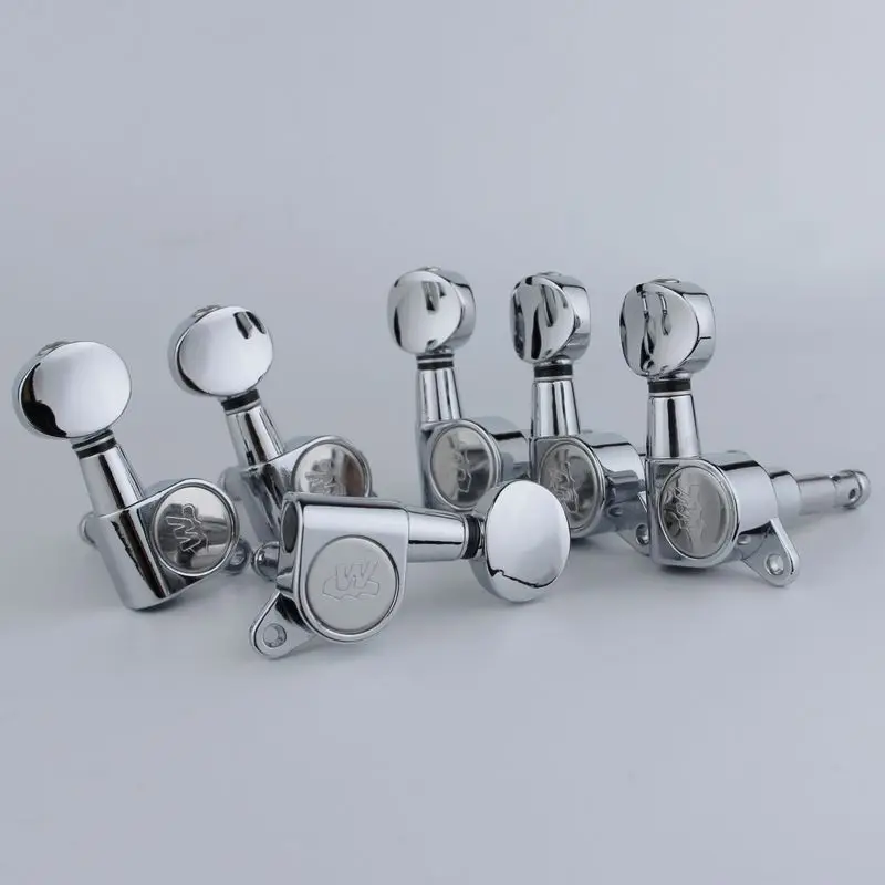 Wilkinson CR WJN05 Silver Guitar Tuners Set 7 Wilkinson CR WJN05 Silver Guitar Tuners Set - Image 7