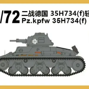 Pz.kpfw 35H734(f) Tank Model Kit 1:72