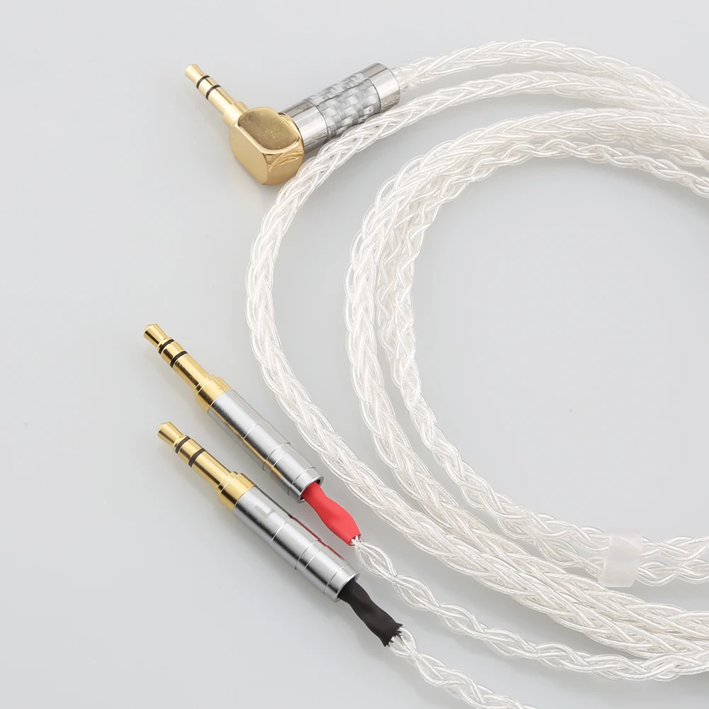 Premium Silver Audio Cable with Multiple Connectors 5 Premium Silver Audio Cable with Multiple Connectors - Image 5
