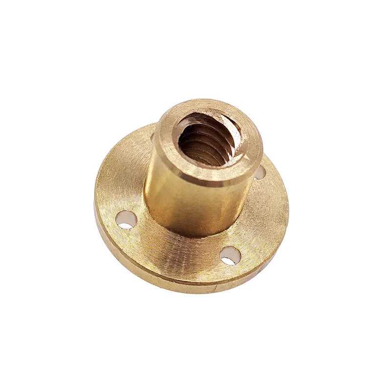 Brass T10 Leadscrew Nut with Multiple Lead Options 3 Brass T10 Leadscrew Nut with Multiple Lead Options - Image 3