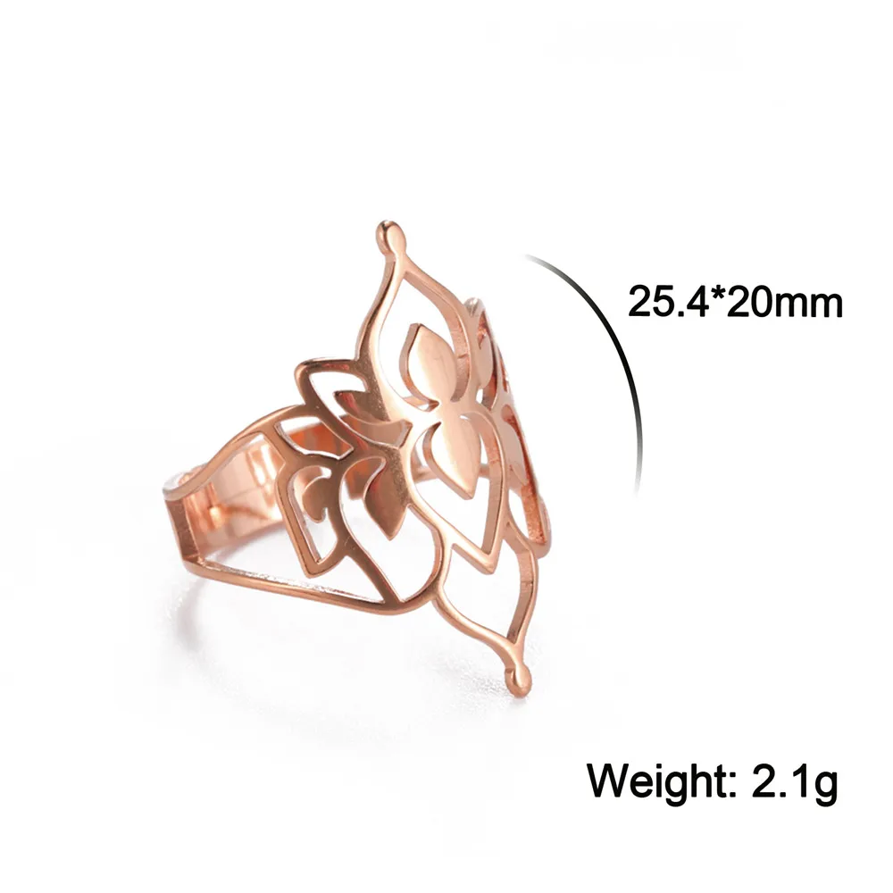 Vintage Floral Filigree Adjustable Ring for Women 7 Vintage Floral Filigree Adjustable Ring for Women - Image 7
