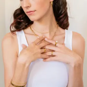 Stainless Steel Paperclip Necklace 11 H4f43a64f6dba486cbce775e75887a167m