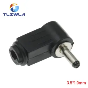 90-Degree DC Power Plug for Electronics 16 H51e3e44ca0644b1ca7840537b3e13247p