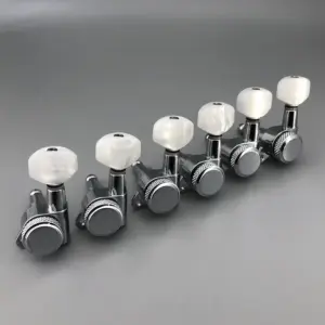 Left-Hand Chrome Locking Guitar Tuners for Stratocaster 6 H53005a2bacad40faad0a80644233c950n