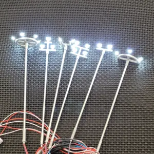 HO Scale Miniature Street Light Set (2, 3, or 4 Pieces) 13 H53ae4e208e9a44d4ae01b2203e84fbc0q