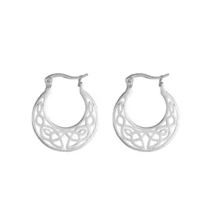 Vintage Irish Knot Earrings in Stainless Steel 17 H547df5e6af25461b9cb741cb9cbfd282Y