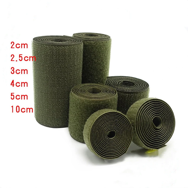 Army Green Nylon Magic Tape for Versatile Use 2 Army Green Nylon Magic Tape for Versatile Use - Image 2