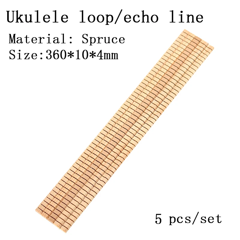 Ukulele Echo Strips Set for Enhanced Sound 6 Ukulele Echo Strips Set for Enhanced Sound - Image 6