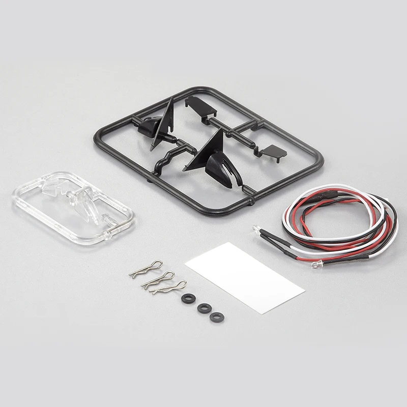 RC Car LED Wing Mirror Set for 1/10 Scale 2 RC Car LED Wing Mirror Set for 1/10 Scale - Image 2