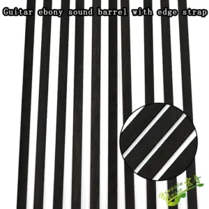 Cocoa Solid Wood Guitar Edge Strips Set