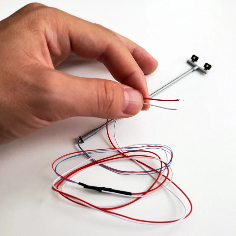 HO Scale Model Tower Lights Set 4x65mm 5 HO Scale Model Tower Lights Set 4x65mm - Image 5