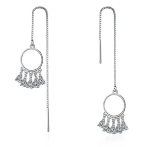 Elegant Geometric Sterling Silver Earrings with Zircons 8 H5ab6d700b5f74ed5b82f649418f67c34q