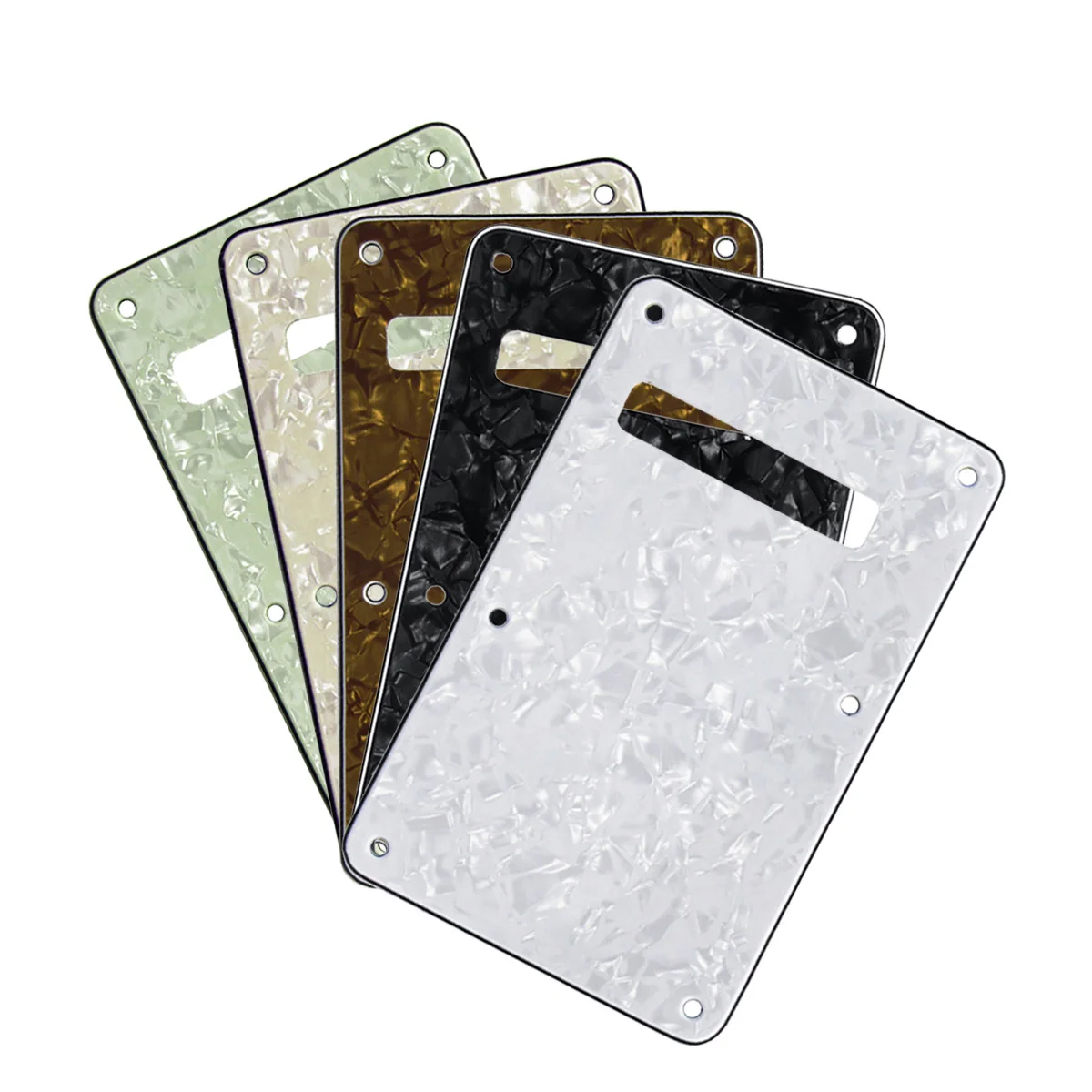 Pearl Backup Plate for ST Electric Guitars 1 Pearl Backup Plate for ST Electric Guitars