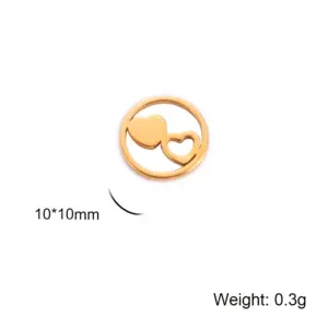 Elegant 5-Piece Stainless Steel Jewelry Charms Set 18 H5b95922f19ed46288ce03bc18aab2d9fD