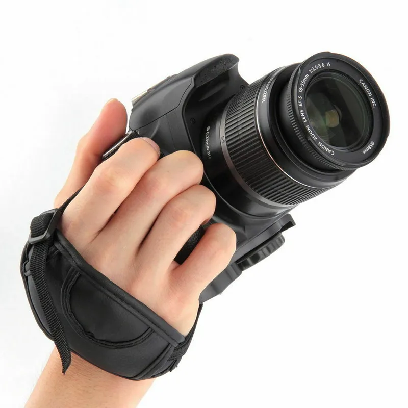 Black Camera Wrist Grip Strap for Stabilized Shooting 6 Black Camera Wrist Grip Strap for Stabilized Shooting - Image 6