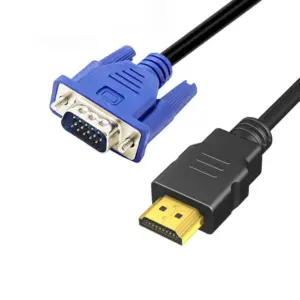 6-Foot HDMI to VGA Converter Cable with 1080p Support