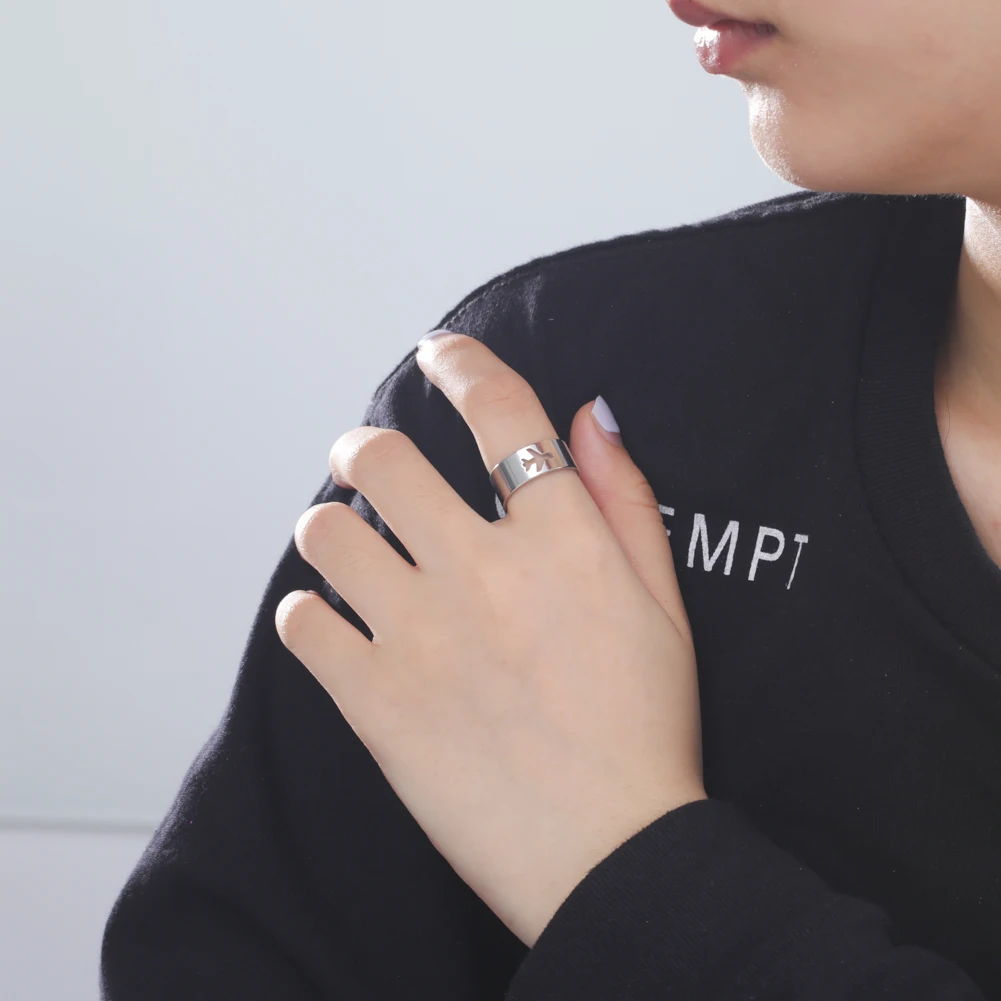 Elegant Heart Couple Rings for Love 5 Elegant Heart Couple Rings for Love - Image 5