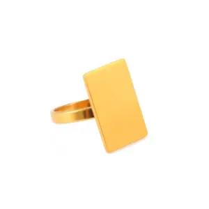 Elegant Geometric Gold-Plated Ring for Women 15 H5e0ee376f03a449a9709913a8708b897w