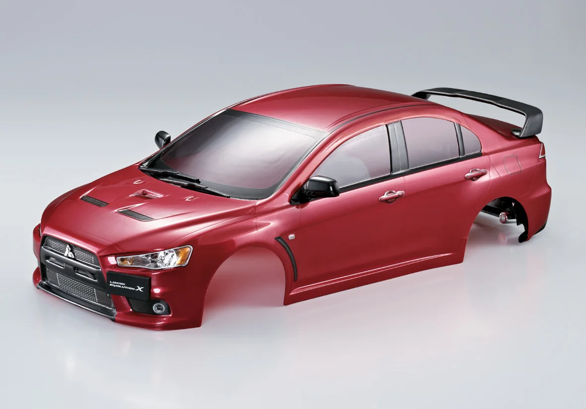 RC Mitsubishi Lancer Evo X Body Kit for 1/10 Scale 8 RC Mitsubishi Lancer Evo X Body Kit for 1/10 Scale - Image 8