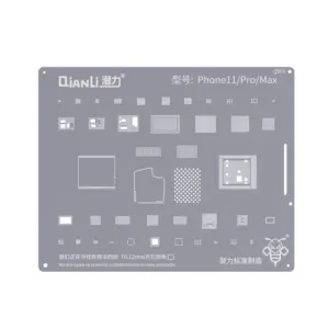 iPhone BGA Reballing Steel Stencil for Repair 11 H622b16b87f9943aab136396b05b7ed886