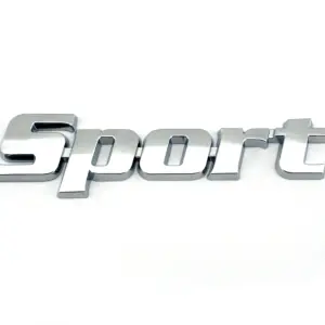 Chrome 3D Sport Emblem for Cars 5 H6504bd1add6045c9af83795705d465b0s